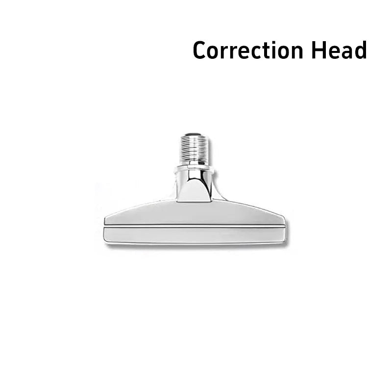 A correction head tool with a stainless steel tip for use in diamond painting.