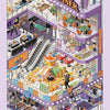 3D House Scene Stickers for Scrapbooking and DIY Crafts