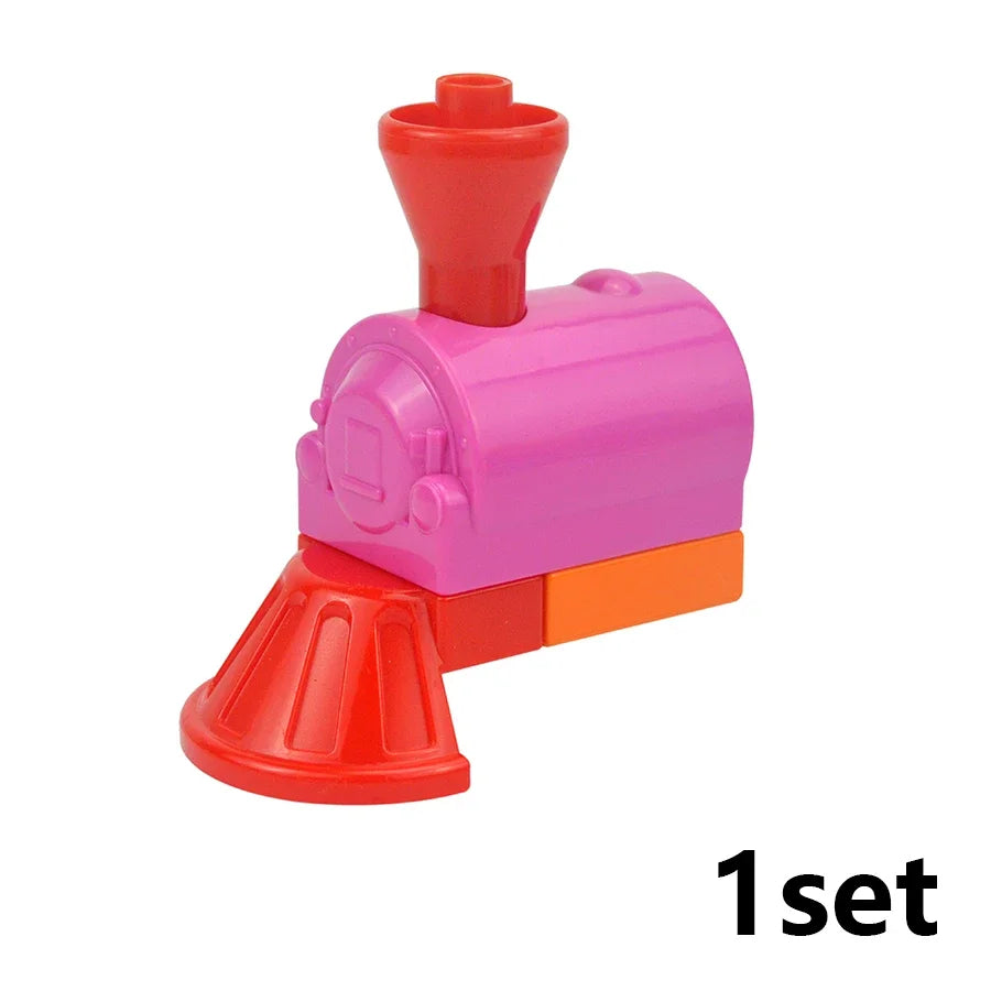 Large Building Blocks Traffic Series Vehicles Set