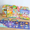Reusable Sticker Book for Kids – Mess-Free Pretend Play & Learning Themes