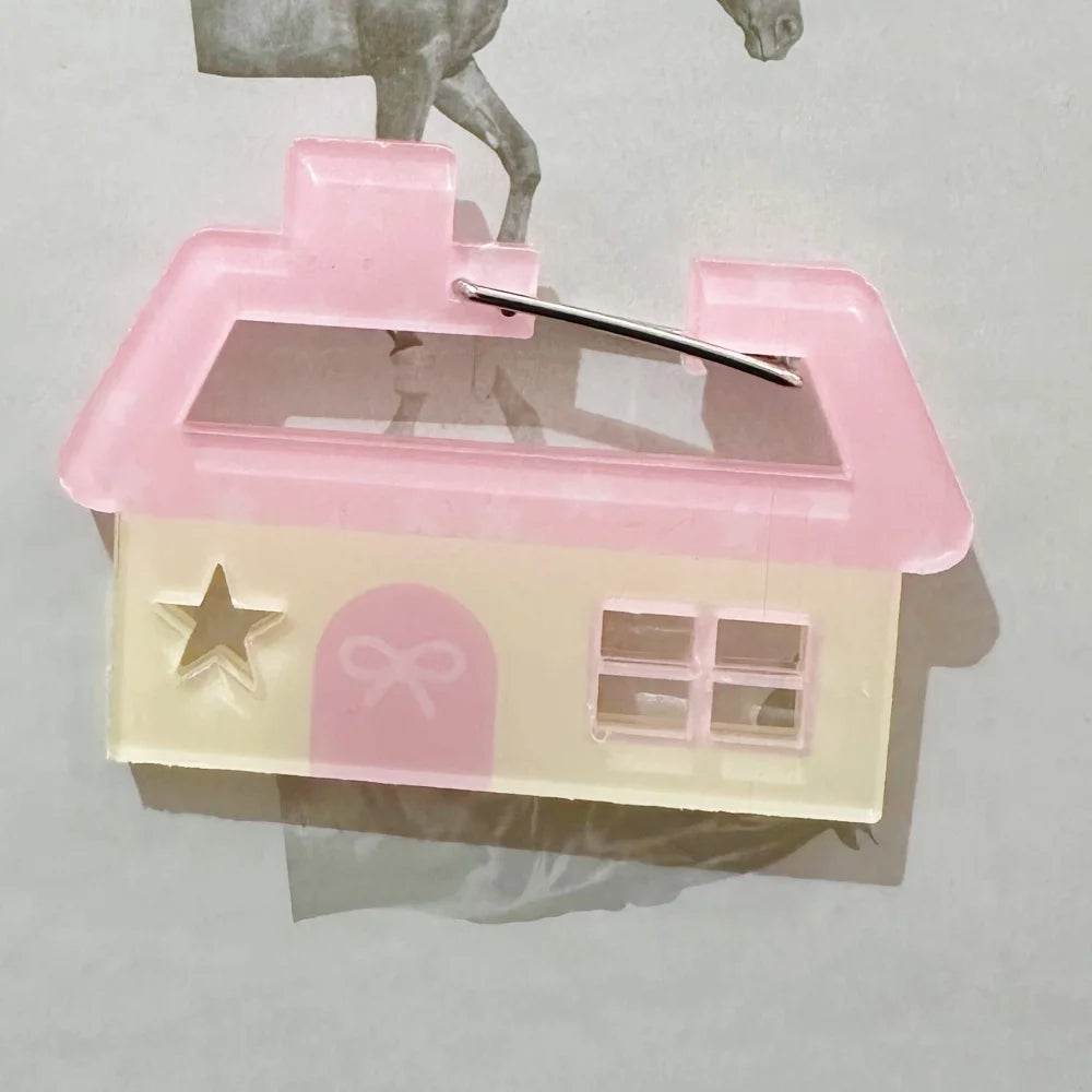 Calico Critters Heart Charm Keychain