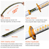 Demon Slayer Anime Katana – 31.5" Cosplay Replica Sword