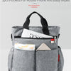 Multifunctional Waterproof Diaper Tote Bag for Parents