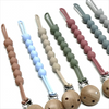 Baby Pacifier Clip with Silicone Teething Beads