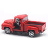 Vintage Red Die-Cast Metal Truck – Pull-Back Miniature Collectible