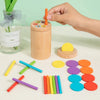 Wooden Montessori Color Sorting & Shape Matching Toy
