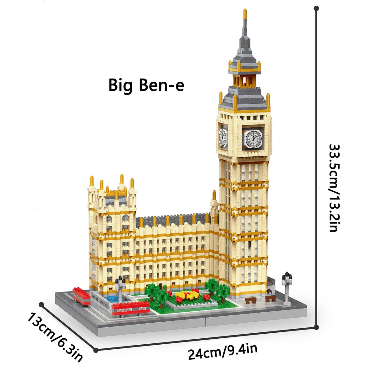 Big Ben Micro Building Blocks Set