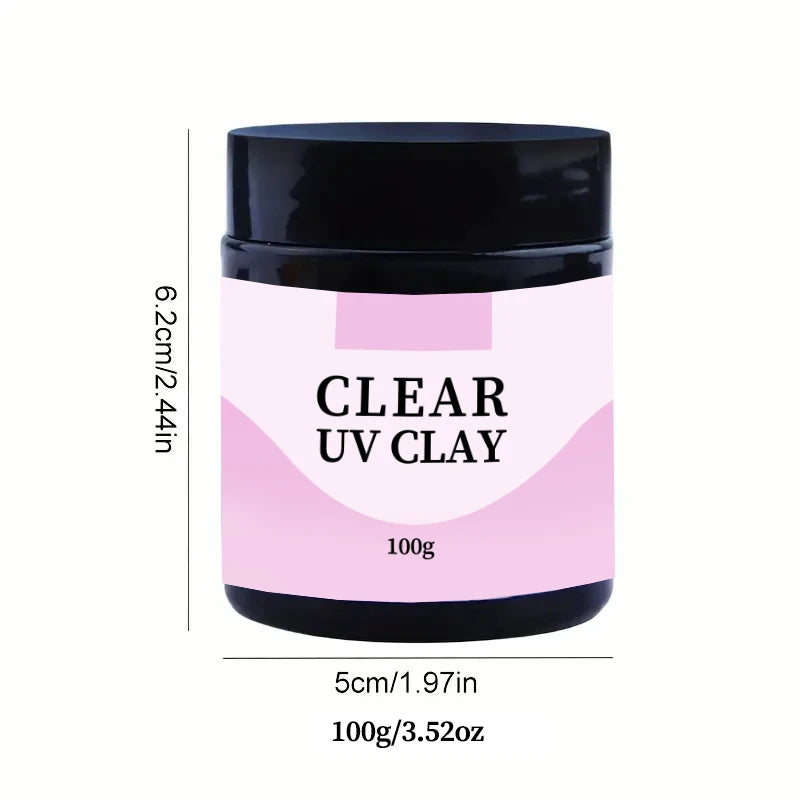 Clear Resin UV Clay for 3D Sculpting and DIY Crafts