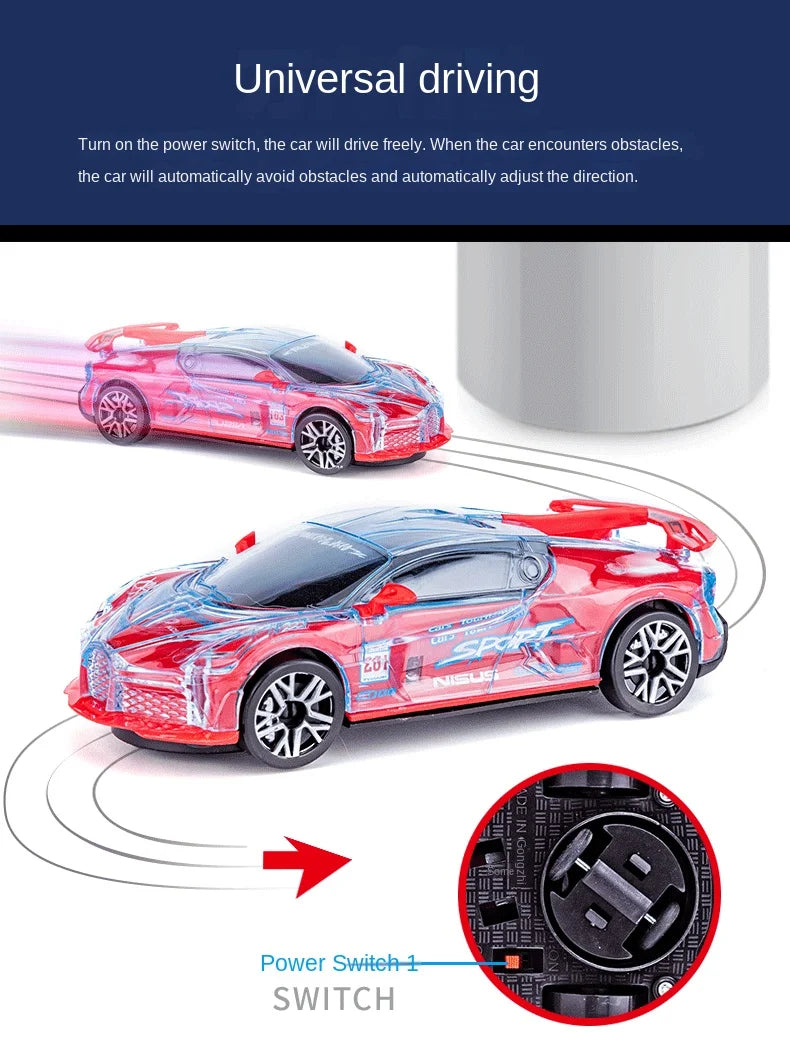 Police Car Toy with Lights, Sounds & Inertial Motion