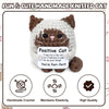 Handmade Crocheted Cat Plush – Positivity & Charm