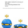 Interactive Flying Saucer Dog Toy with Deformation Fun