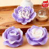 3D Flower Candle Silicone Mold Set - Love Roses, Peonies & Bouquets