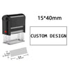 Customizable Self-Inking Rubber Stamp