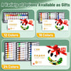 A variety of compact acrylic paint sets available in 12, 18, and 24 colors for artists and crafters