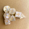 Acrylic Polyhedral Dice Set with Animal Duck Fillers