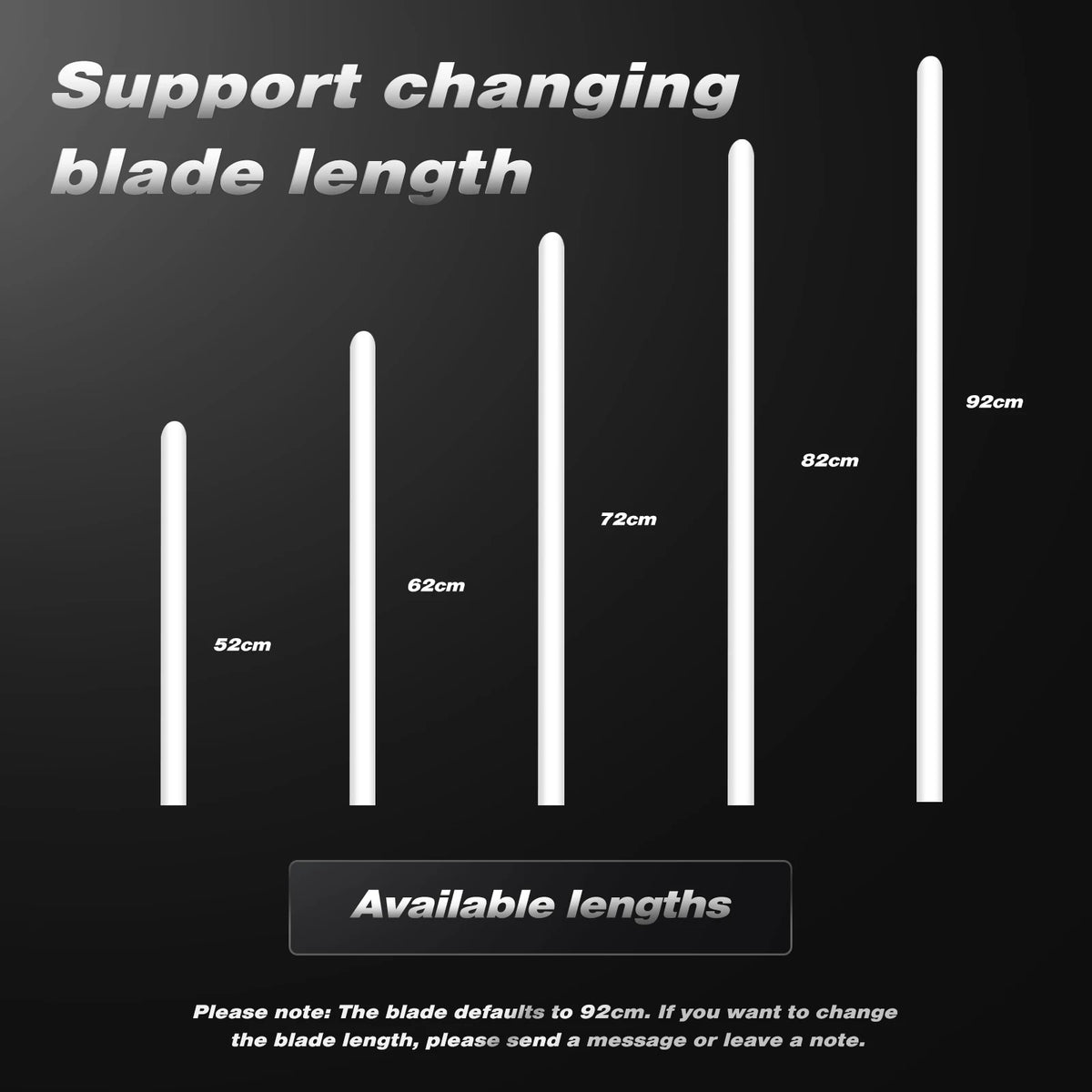 Dual-Blade Lightsaber with Infinity Color Modes and Motion-Activated Effects