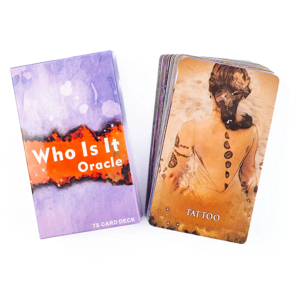 Who Is It Oracle Cards – 78-Card Divination Deck for Insight & Reflection