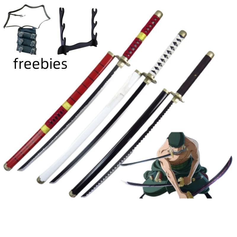 Roronoa Zoro Katana Cosplay Sword – 41-Inch Anime Replica
