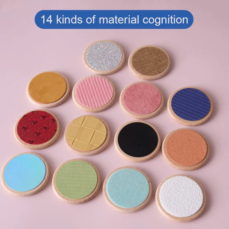 Montessori Tactile Matching Game for Sensory Learning