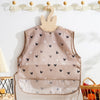 Waterproof Baby Full-Coverage Feeding Bib with Long Sleeves