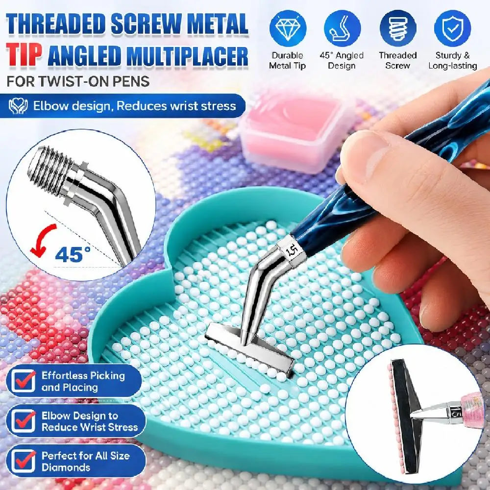 Stainless Steel Diamond Painting Pen Tip Set