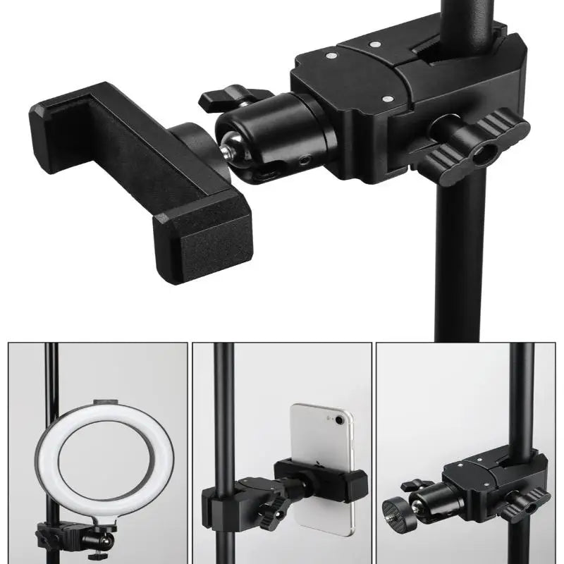 Flexible Microphone Stand with Tablet & Phone Holder