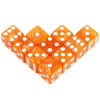 Marble Acrylic D6 Dice Set (10-Pack) for Tabletop RPGs, D&D, and Classroom Learning