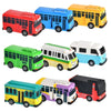 Pull-Back Mini Bus Toy with Openable Doors