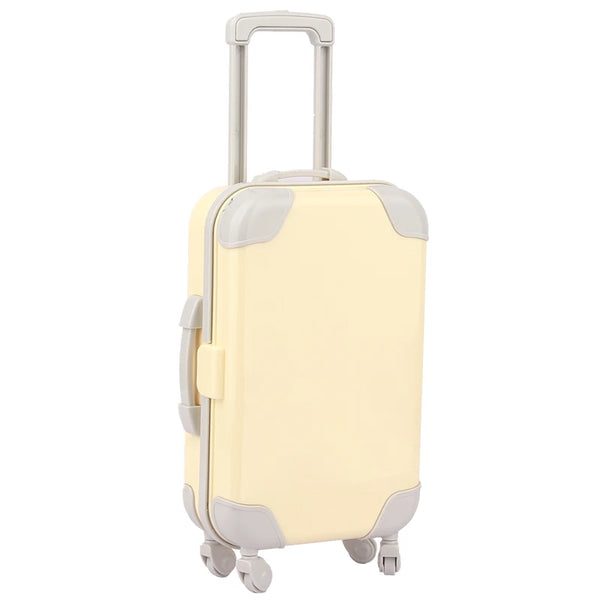 Colorful Doll Travel Suitcase Set for 18-Inch Dolls