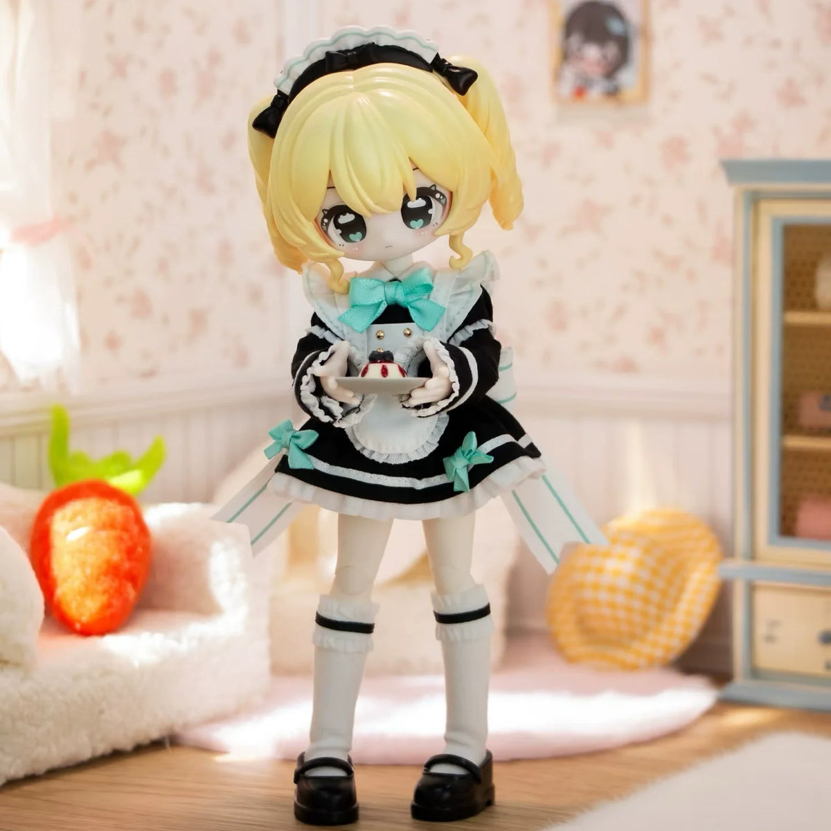 Anime-Style Collectible Figurine for Display