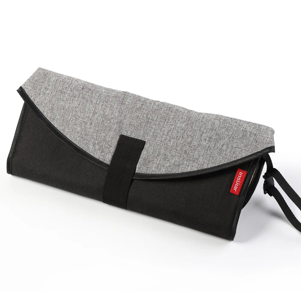 Portable Waterproof Baby Changing Pad with Storage Bag