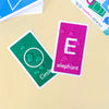 Early Learning Flash Cards Set: Letters, Numbers, Shapes & Colors