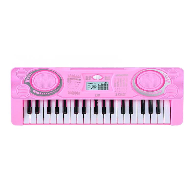 37-Key Electronic Keyboard Piano for Kids with LED Display