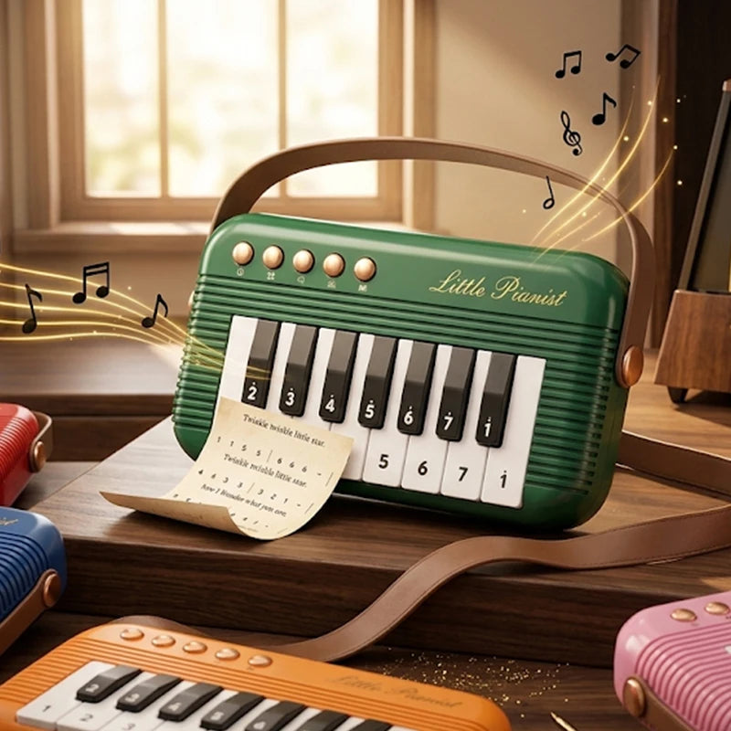 Portable Mini Piano Keyboard for Kids – Early Learning Musical Toy