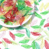 Colorful Acrylic Leaf Charms for Jewelry Making and DIY Crafts (100-Pack)