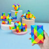 Rainbow Twist Puzzle Snake – Creative Fidget Toy for Kids & Adults