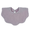 Cotton Baby Bibs with Burp Cloth – Soft Solid Color Bandana Scarf