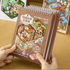 3D Landscape Sticker Collection Book for Scrapbooking & Journaling