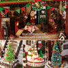 DIY Miniature Winter Cabin Book Nook Kit