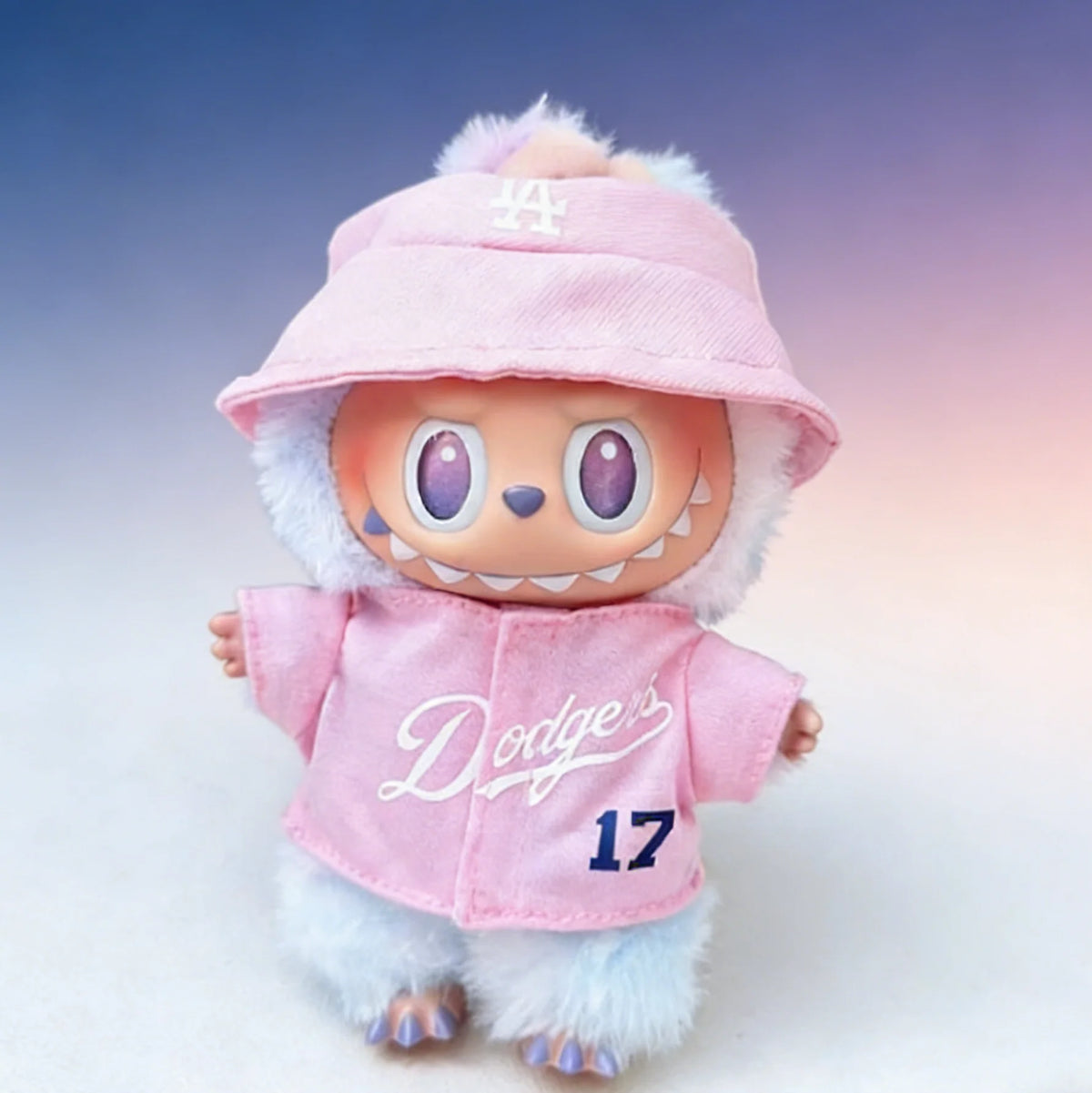 Baseball Outfit Set for Labubu Dolls (15-17cm)