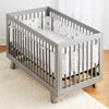 Breathable 4-Sided Crib Bumper Set for Infant Safety