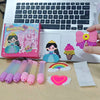 DIY Bead Pen Craft Kit for Girls - Rainbow & Princess Design