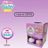 A box of My Mini Baby Series 2 collectible mystery toys containing 13 pieces.