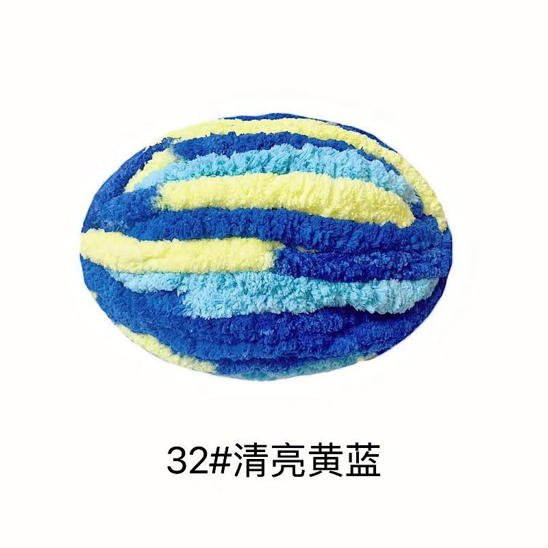 Chunky Chenille Yarn for Knitting and Crochet