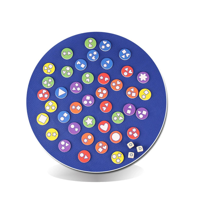Wooden Candy Matching Game for Kids – Color & Shape Memory Toy