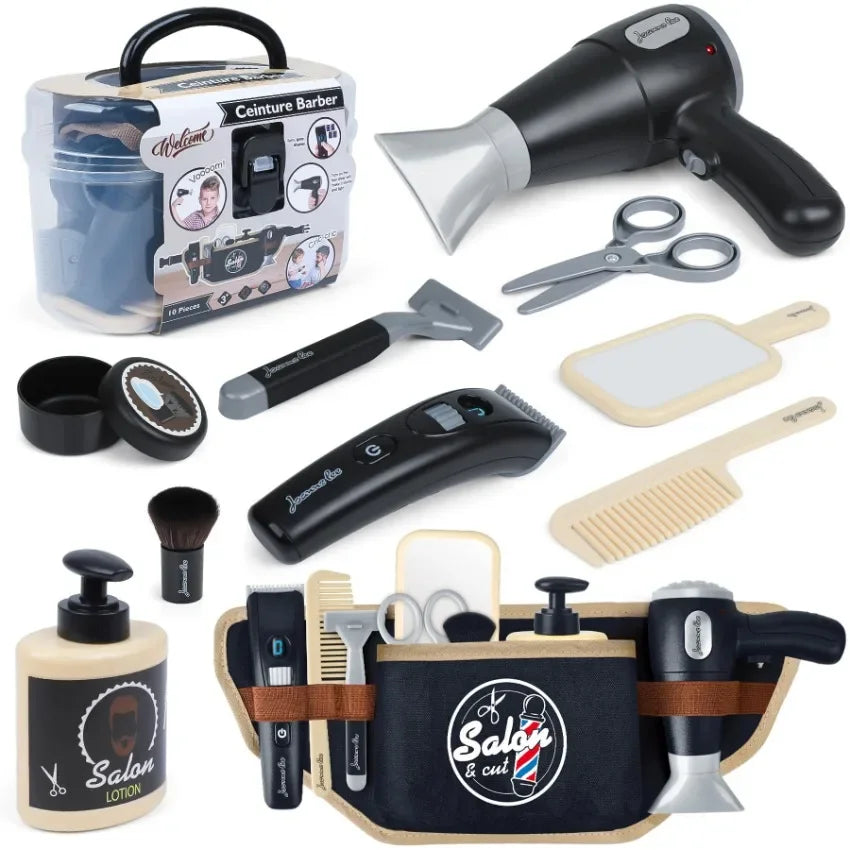 Kids Hair Styling Salon Pretend Play Set