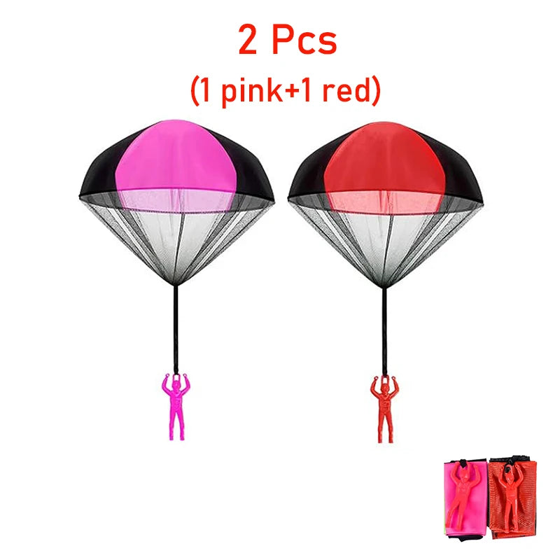 Kids' Flying Parachute Toy for Indoor & Outdoor Play