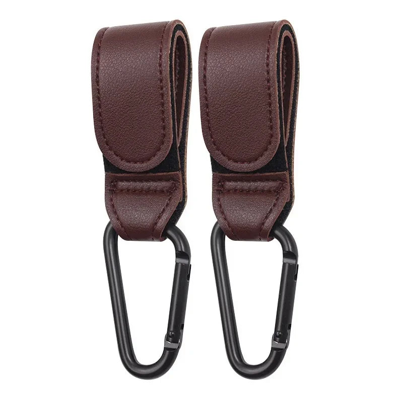 360° Rotating Stroller Hook for Bags & Diaper Packs