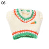 Fashionable Sweater and Vest Set for 20cm Plush Dolls