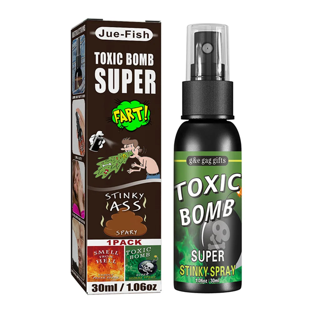 30ml Fart Spray Prank Toy – Hilarious Stink Bomb for Parties & Pranks